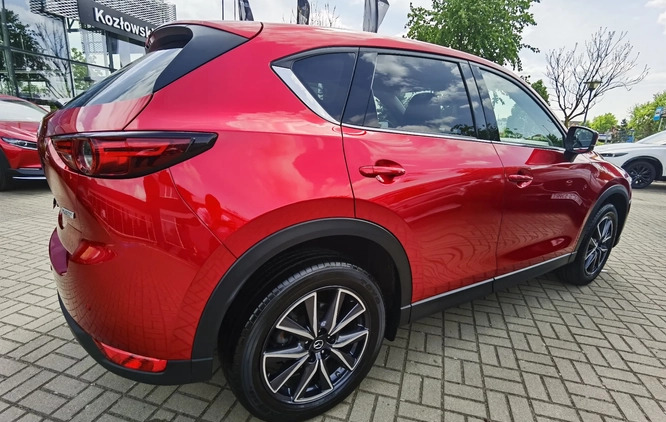 Mazda CX-5 cena 120900 przebieg: 71297, rok produkcji 2018 z Szczecin małe 121